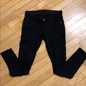 7 For All Man Kind black skinny jeggings
